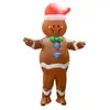 Disfraz Inflable Navideño Transfronterizo Pingüino Elfo Gorro Divertido Atuendo Navideño Ropa Inflable Disfraz Disfraz de Mascota