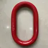 Anillo G80 Forjado Levantamiento Eslinga Larga Anillo Conexión Cadena de Aparejo Anillo Ovalado de Levantamiento Anillo Dividido de Acero Aleado Proceso de Forja
