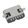 Conector USB de carga rápida 3.0, base hembra tipo C, placa de 6 pines, parche de 2 patas, pasta completa de 6 pines, cuerpo corto