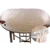 Mantel Separable Desechable Plástico Engrosado Rojo Boda Comedor Personaje Feliz Mesa Redonda Mantel Festivo Impermeable Biodegradable