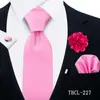 Corbata para Hombre, Pañuelo Cuadrado, Gemelos, Broche Set de 4 Piezas para Banquete de Negocios Decoración de Traje Camisa Corbata de Moda Fábrica Shengzhou