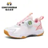 Zapatos de bádminton transfronterizos, Zapatos de tenis de mesa de malla para interior y exterior para niños, Zapatos de tenis de caña baja, Tenis de entrenamiento, Zapatos para niños