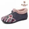 Botas femininas de lã de camelo estilo ocidental, botas de algodão peludas e espessadas, botas de neve estilo étnico tamanho grande, botas curtas femininas quentes e confortáveis