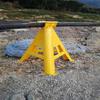 Suporte Triângulo Fixo de Plástico PVC Isolado Novo para Instalação de Fios e Cabos, Suporte para Eletroduto