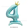 Balões de Número de Aniversário Versão Americana de 42 polegadas para Decorações de Shopping e Supermercado, Eventos Escolares, Balões de Festa em Estoque