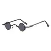 Gafas Redondas Pequeñas Divertidas Gafas de Sol de Lente Pequeña de Moda para Hombre Personalidad Divertida Popular en Internet Gafas de Sol con Montura Redonda Pequeña Retro