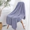Toalha de Banho Espessa de Coral Fleece Ouhua Macia Absorvente Toalha de Praia Doméstica Adulto Casal Banheiro Toalha de Banho Atacado