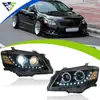 Adecuado para la modificación del conjunto de faros del Camry 2009-2011 con luces diurnas LED de doble lente