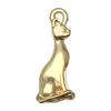Cross-border venda quente kc ouro liga gato animal série pingente pingente pingente diy pulseira colar brincos jóias acessórios