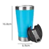 Comercio exterior para taza de coche de acero inoxidable al vacío Brasil con abrebotellas taza de cerveza aislamiento frío hielo matón taza de coche