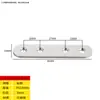 Código de Esquina de Acero Inoxidable Ángulo de Hierro/Soporte para Placa de Estante Soporte en Forma de L Conector Triángulo Pieza de Hierro Soporte de Código de Esquina de Ángulo Recto de 90 Grados