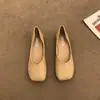 Primer Encuentro Zapatos Jidoudou Zapatos de Mujer 2026 Primavera/Otoño Nuevos Mocasines Slip-ons Zapatos Perezosos Zapatos de Abuela Suela Plana Wanwan