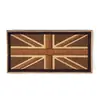 Bandera de la Unión Bandera Bordada Pegatina de Tela Brazalete Decoración para Mochila Parche Cuadrado Insignia Táctica de Moral Velcro