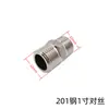 Acero Inoxidable 201 Diámetro Variable Grueso a Fino Alambre Doble Exterior Extensión Directa 4 Minutos a 6 Minutos 1 Pulgada Cabeza Grande y Pequeña Unión a Tope