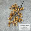 Tecido de Seda Galho Alto Decoração de Casa Enfeites de Flores Artificiais Sala de Chá Floral Chinês Adereços Simples de Arranjo de Flores Decoração de Casamento de Flores Artificiais