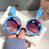 Nuevas Gafas Lindas de Conejo de Raine para Niños y Niñas, Gafas de Sol de Dibujos Animados para Niños, Diseño de Moda, Protección Solar y Protección UV