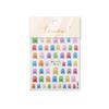 Tomoni Pegatinas para Uñas de Gel Popular para Uñas DIY de Dibujos Animados Verano Paleta de Dulces Accesorios para Uñas Material de Pegatina