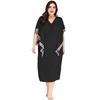 Vestido playero irregular con borlas de colores para mujer, talla grande, estilo europeo y americano, 4202