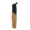 Trenza Peluca Extensión de Cabello Rizado Espiral Colorida de 24 Pulgadas