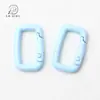 Fivela de Mola Quadrada Cor Doce Argola de Mola Pingente Corrente para Celular Chaveiro Acessórios para Joias DIY Artesanal