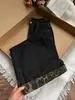 Jeans rectos de estampado de leopardo negro estilo retro americano para mujer, nueva colección primavera/otoño, de cintura alta, corte holgado, efecto adelgazante, pierna ancha, pantalones de largo hasta el suelo