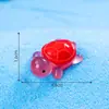 Figurillas de Par de Tortugas Lindas que Brillan en la Oscuridad para Paisaje Miniatura, Decoraciones DIY para Acuario, Pequeños Adornos de Escritorio