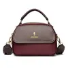 2026 Nova Bolsa Transfronteiriça Feminina Moda Bolsa de Mão Exquisita Multicamadas Grande Capacidade Bolsa de Ombro Mensageiro