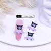 Joias para Unhas Desenho Animado Sanrio Kulomi Scooter Acessórios para Unhas Resina Parchia Cachorro Rede Vermelha Explosões Atacado