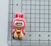 Accesorios de Resina de Dibujos Animados Labubu Bricolaje Pegamento de Crema Parche para Funda de Teléfono Móvil Agujero para Zapatos Flor de Zapato Hebilla de Zapato Accesorios de Joyería