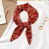 Nuevo tocado de Corea del Sur de primavera bufanda larga de seda estilo retro francés cinta para el pelo de mujer accesorio para el pelo versátil banda para el pelo de cinta personalizada