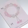 Explosões Super Fada Mori Cristal Lua Pulseira Feminina Design de Nicho Estudante Joker Cor Doce Pulseira de Namorada