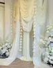 Palo de Hierro Cañón Flor de Lirio Cabeza Colgante Perla Accesorios Celebración de Boda Flor de Fiesta Decoración de Cumpleaños