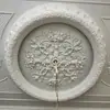 Luminária pendente com cúpula GRG francesa decorações cúpula de gesso decoração de parede de fundo de teto de sala de estar francesa vendas diretas da fábrica