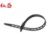 Hongsheng Hss Fabricante de Abrazaderas de Cable Trapezoidales Venta al por Mayor Abrazadera de Cable de Nylon de Autocierre Abrazadera de Cable de Plástico Blanco Atado Fuerte