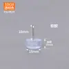 Venta al por mayor de fábrica Muebles Clavos para piso de Nylon Silenciosos Antideslizantes Antiarañazos Piso Mesa Silla Taburete Elevadores Clavos de piso engrosados