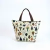 Bolsa de hielo portátil de tela Oxford impresa, bolsa de aislamiento, bolsa de hielo, bolsa de almuerzo, bolsa de lonchera, bolsa de picnic al aire libre, bolsa de aislamiento impermeable