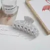 Presilha de cabelo grande estilo retrô ins francês para cabelos grossos, grampo de cabelo de alta qualidade para mulheres, adequado para penteados presos na nuca, presilha tipo tubarão feita de acetato