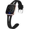 Correa de Silicona Delgada Abierta Fitbit Versa2 VersaLite Banda de Silicona Deportiva para Reloj Inteligente