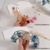 Molde de Silicone para Porta-Velas com Dois Furos em Forma de C e U, Gesso, Resina de Cristal, DIY Papoula