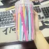 Venta al por mayor de etiquetado transfronterizo 30/botella cuchilla para cejas DIY herramientas de belleza para maquillaje herramienta cuchilla para recortar cejas suministros