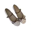 Primeiro Encontro com o Novo Estilo da Temporada: Sapatos Rasteirinhas com Laço para Mulheres, Modelo 2026, com Aumento de Altura Oculto, Mocassins de Couro Macio, Sapatos Mary Jane