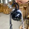 Botella de Vidrio para Té y Bebidas con Forma de Calabaza al por Mayor para Fabricantes, con Asa y Correa, Botella de Agua Estilo Chino, Botella para Bebidas de Jugos, Xunda Glass