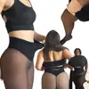100g sin felpa, transparentes, de cintura alta, transfronterizos, leggings transparentes, talla grande europea y americana, de una sola pieza, ajustados, estilo nuevo 3714