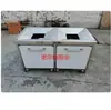 Carrinho Coletor de Lixo em Aço Inoxidável, Mesa Coletora de Lixo, Carrinho Coletor de Resíduos Alimentares, Mesa de Coleta e Reciclagem, Mesa para Lixo de Cozinha, Lixeira para Louças
