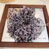 Scrunchie Fofo com Estampa de Leopardo em Tela no Estilo Hot Girl, Elástico de Cabelo Preguiçoso de Organza, Acessório de Cabelo com Vibe Vintage