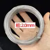 Alambre para Dar Forma a la Rama de Flor de Orquídea, Alambre de Aluminio Recubierto de Plástico, Resorte Suave Transparente, Alambre para Fijar la Raíz de la Flor, Alambre para Dar Forma a la Planta de Orquídea