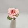 Buquê de Rosas de Coelho Simulado Feito à Mão 2025 Novo Buquê de Lã de Decoração de Casa Tricotado Flores Falsas Tricotadas