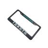 Marco de placa de matrícula para modificación de coche de calibre estadounidense, marco de placa de matrícula decorativo con efecto de impresión UV, personalidad creativa, venta caliente transfronteriza