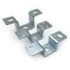 Peça de Fixação Suspensa em Aço Inoxidável Galvanizado, Fivela para Equitação, Haste Rosqueada, Braçadeira para Tubo de Teto, Suporte Quadrado Suspenso, Braçadeira para Tubo, Argola