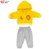 Roupas Novas para Bonecas Transfronteiriças Roupas para Bonecas American Girl de 18 polegadas Moletom Cartoon Infantil para Bonecas Venda por Atacado